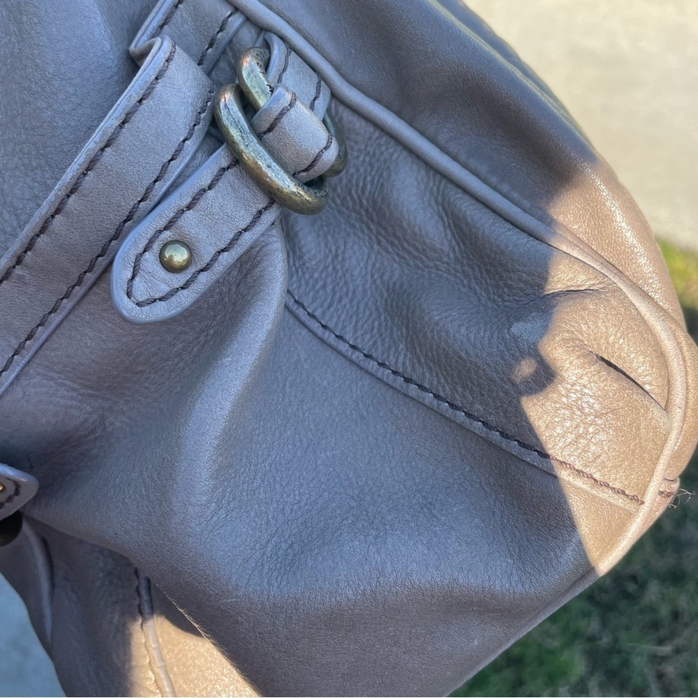 EUC MARC JACOBS Taupe turnlock Satchel Bag - Picture 4 of 13